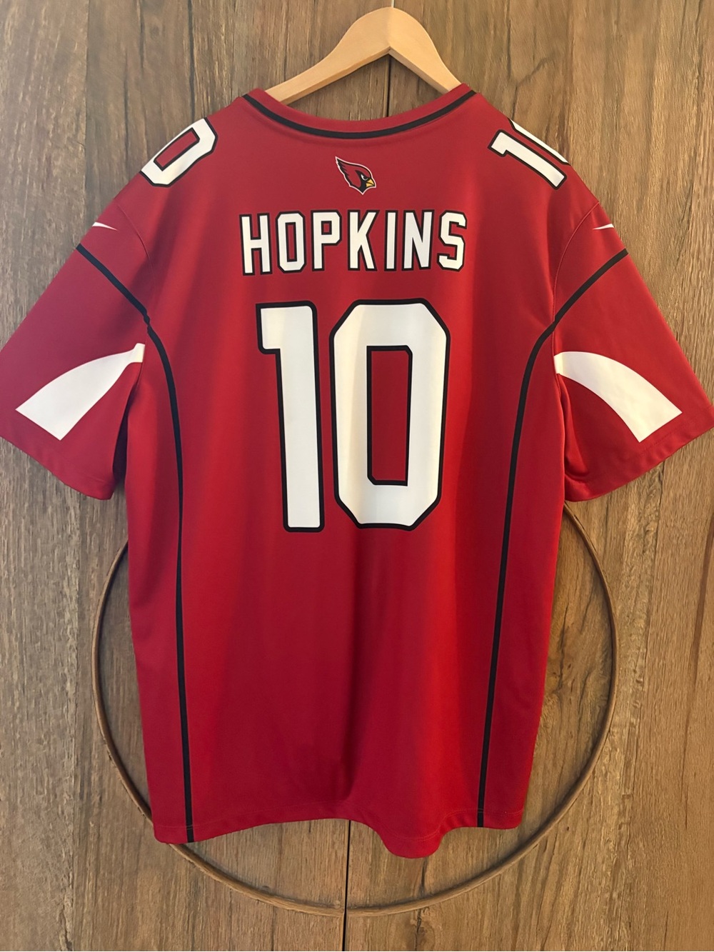 Nike Red Hopkins #10 Arizona Cardinals Jersey